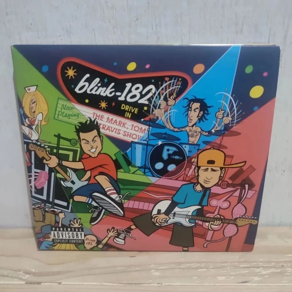 CD BLINK 182 - The Enema Strikes Back The Mark, Tom And Travis Show (Import Japan with OBI)