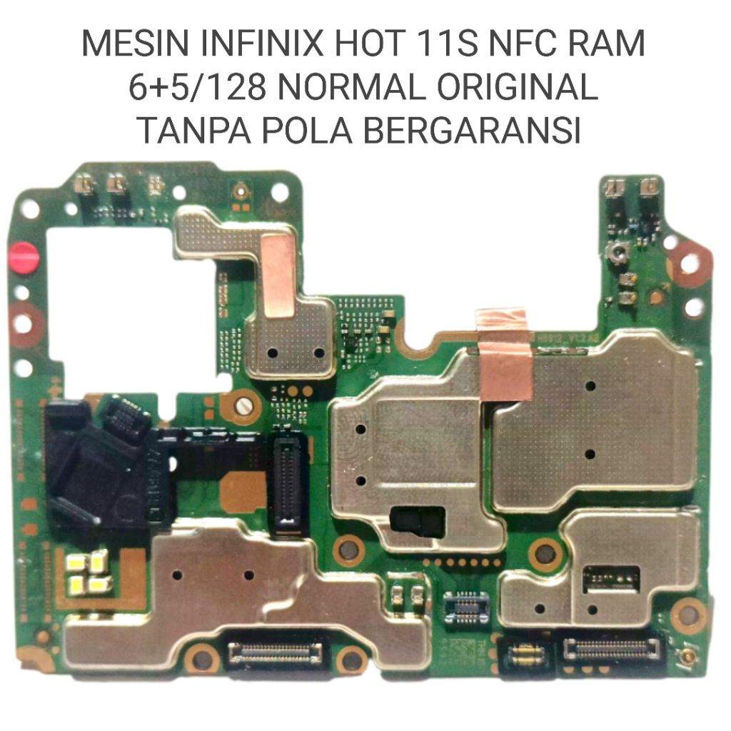 MESIN INFINIX HOT 11S NFC RAM 6+5/128 NORMAL ORIGINAL COPOTAN TANPA POLA BERGARANSI