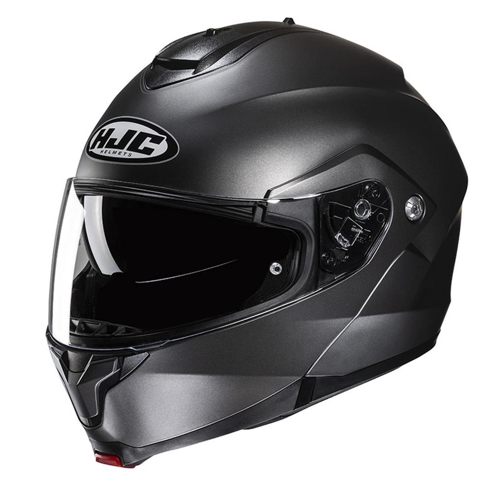 HJC C91 MODULAR SEMI FLAT TINTANIUM ORIGINAL HELM HJC MODULAR