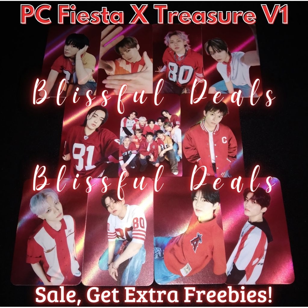 [NEW OFFICIAL] READY ALL MEMBER PC & STANDEE FIESTA X TREASURE BISA PILIH ASAHI, HARUTO, YOSHI, JEON