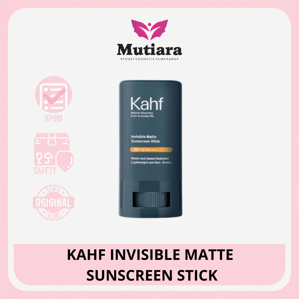 KAHF INVISIBLE MATTE SUNSCREEN STICK