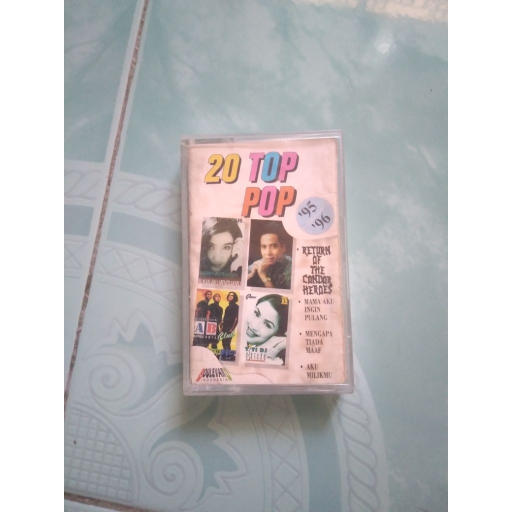 Kaset 20 Top Pop 95 96