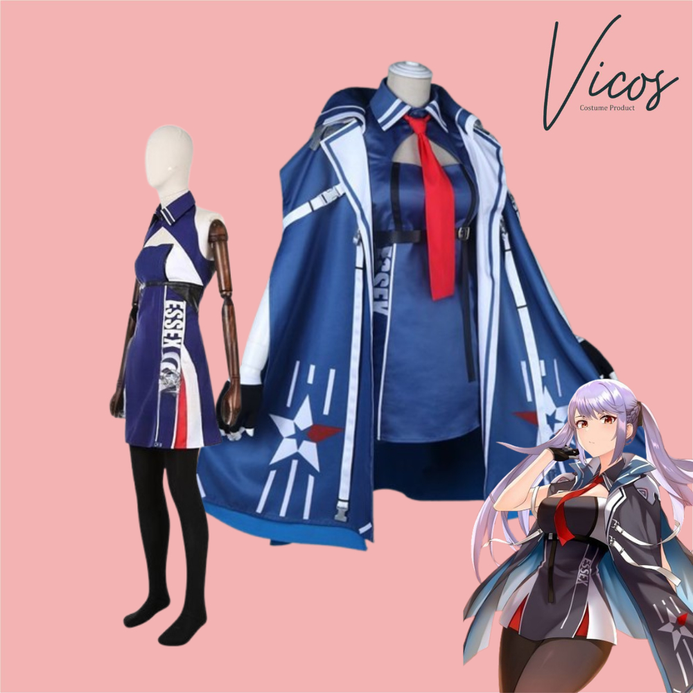 Kostum Cosplay Azure Lane - Essex