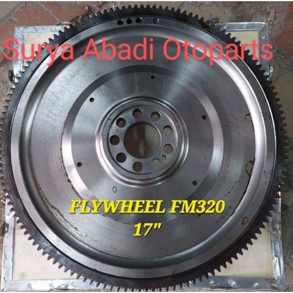 Flywheel Roda Gila Hino FM320 FM320Ti 17inch
