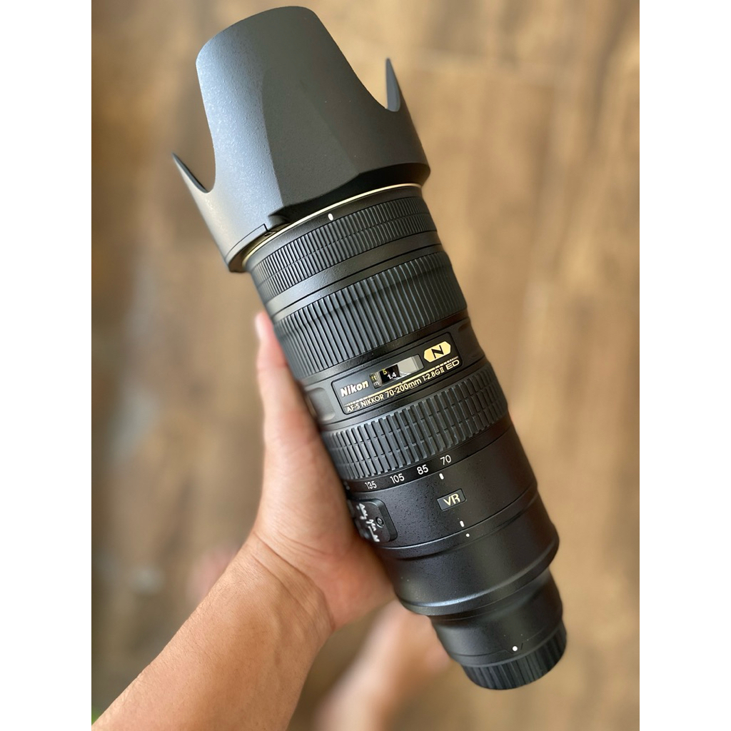lensa nikon 70-200mm f2,8 Vrii