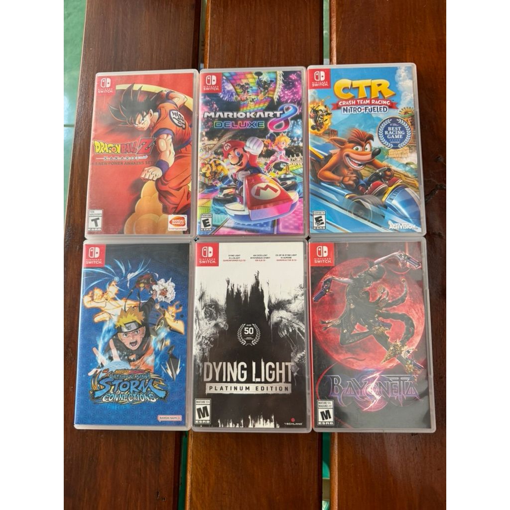 Kaset/Card fisik game Nintendo switch oled