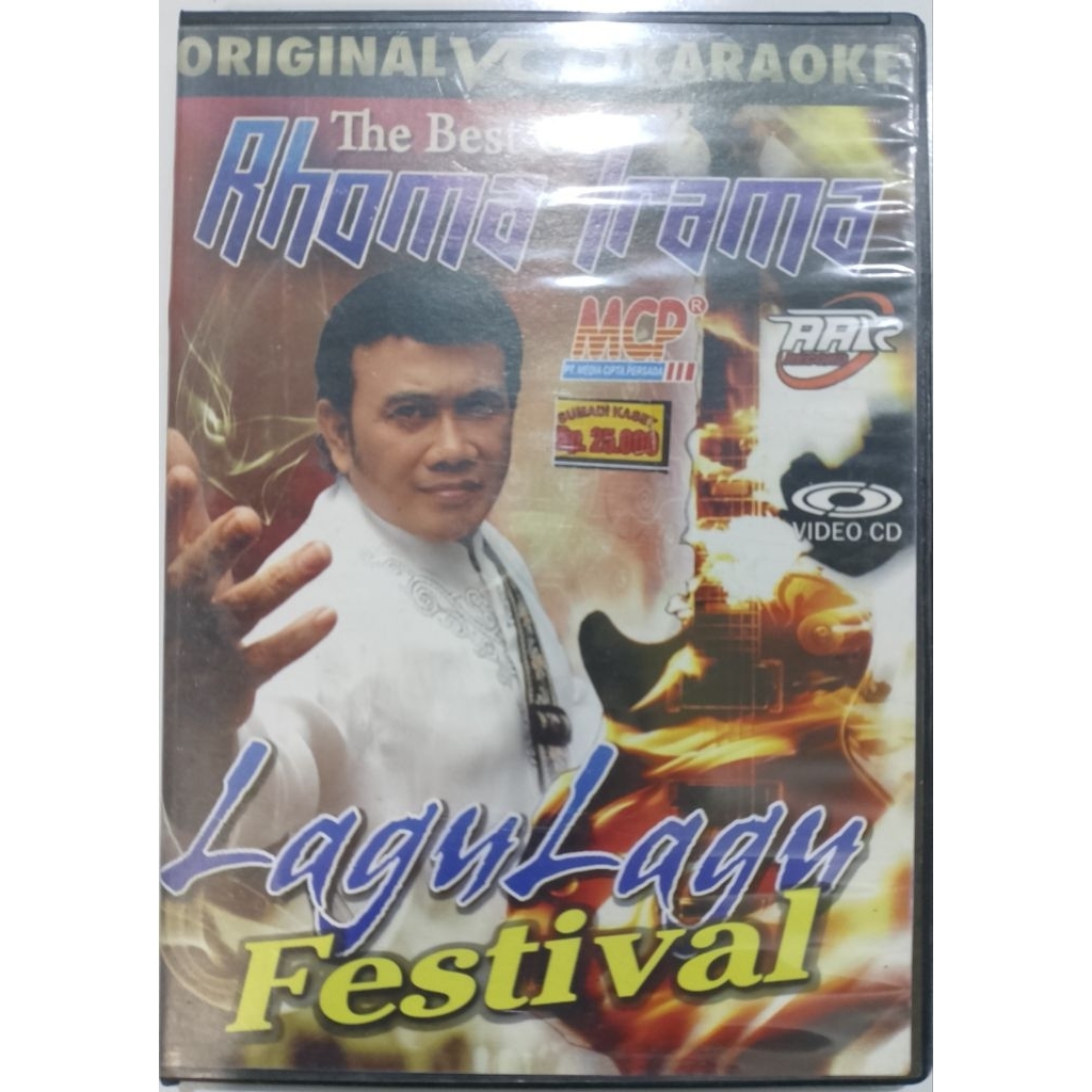 vcd dangdut Rhoma irama lagu lagu festival aar record