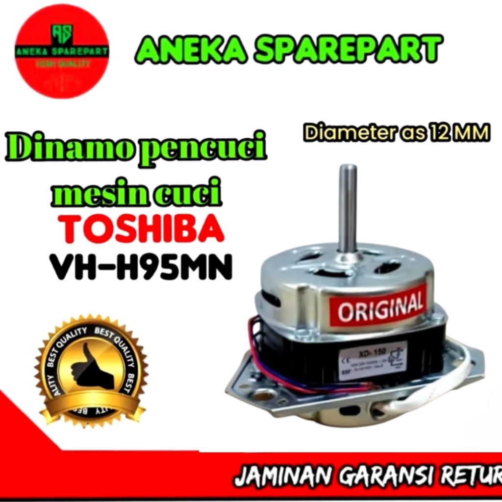 Dinamo pencuci mesin cuci TOSHIBA VH-H95MN