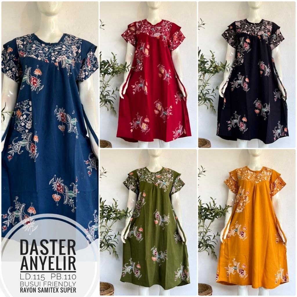 Daster Batik Murah Ukuran Standar LD 110 Kain Rayon Samitex Adem