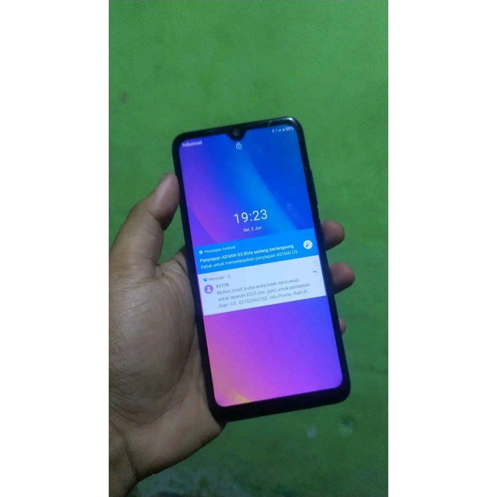 lcd touchscreen advan g5 elite 6003