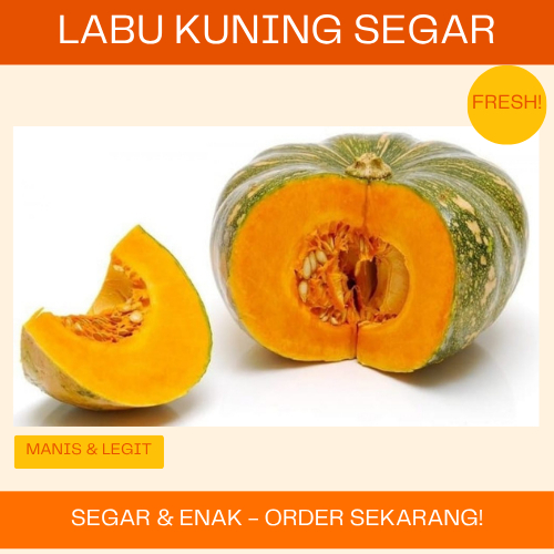 Sayur Labu Kuning Segar Premium Labu Kuning Segar Pilihan Berkualitas Sayur Labu Kuning Fresh Langsu