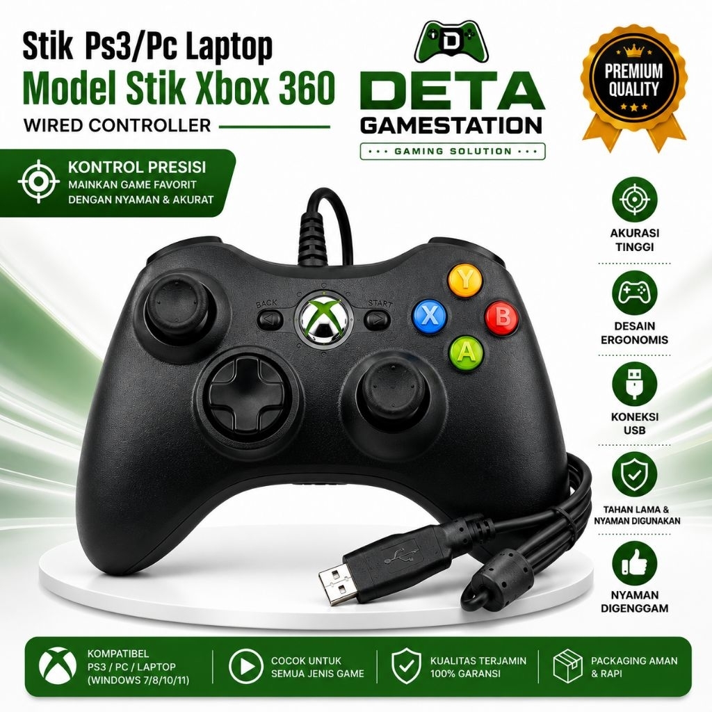 Stik PS3 / PC / Laptop USB Model Xbox 360