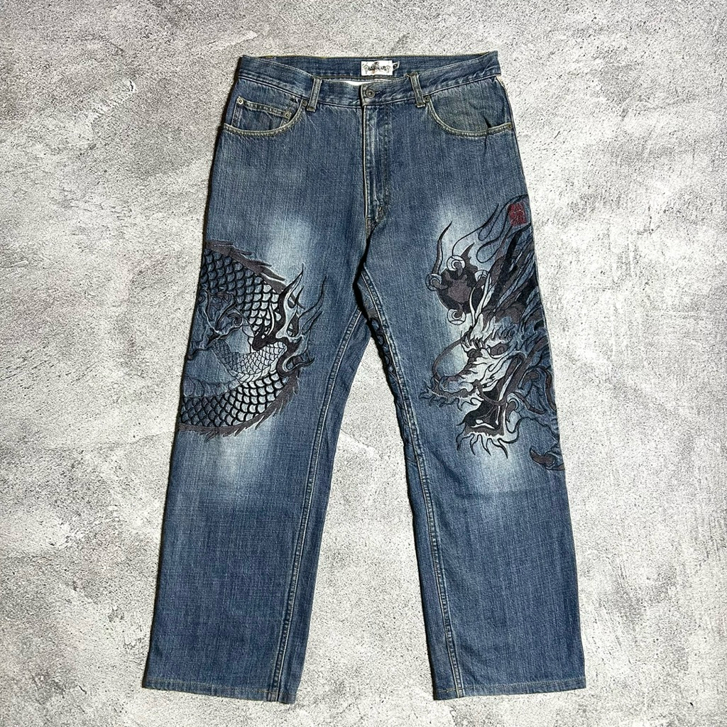 Celana Denim Karakuri Tamashii Art Naga