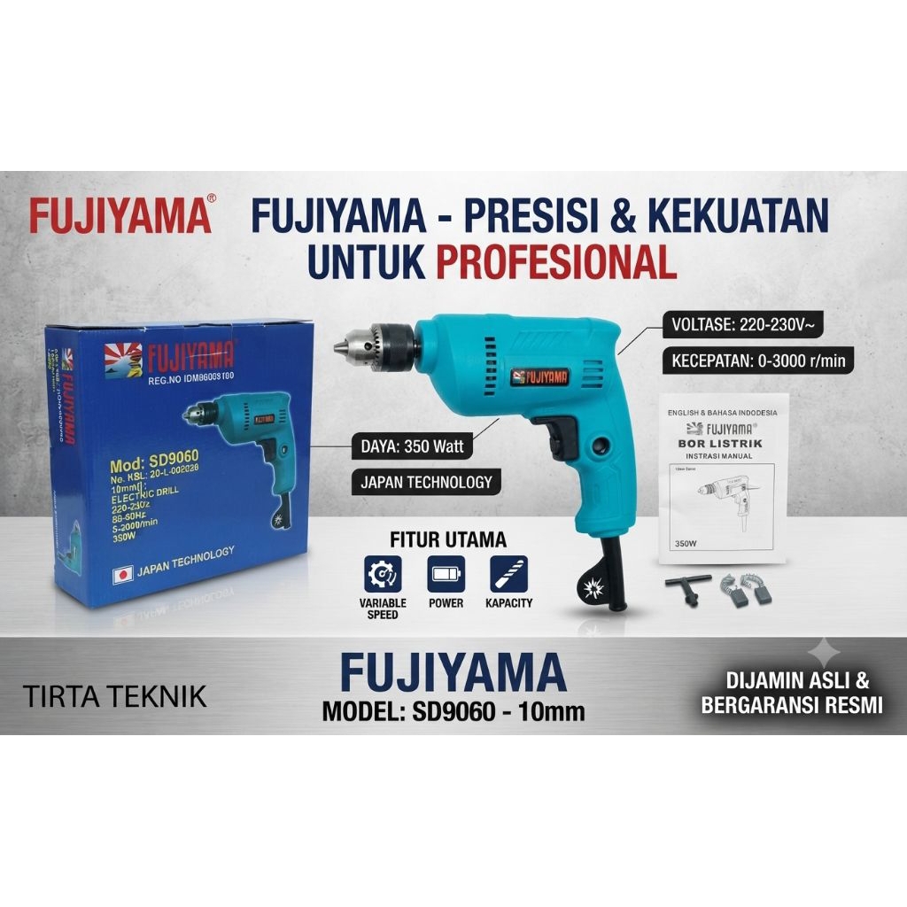 Bor Listrik Fujiama SD9603