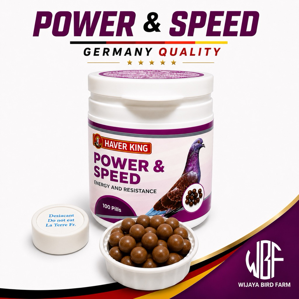 Power & speed Jamu/supplement premium Germany quality merpati lomba kolong balap pos