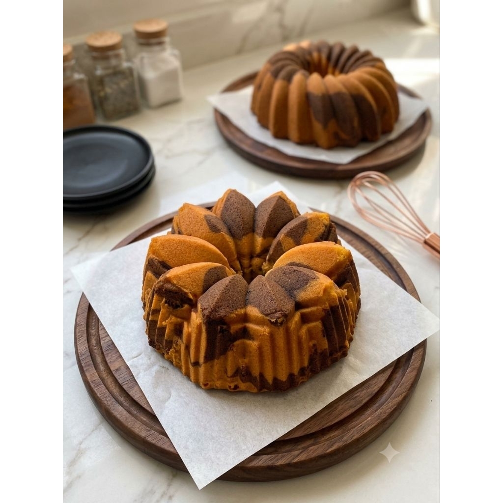 Marmer Cake / Marble Cake