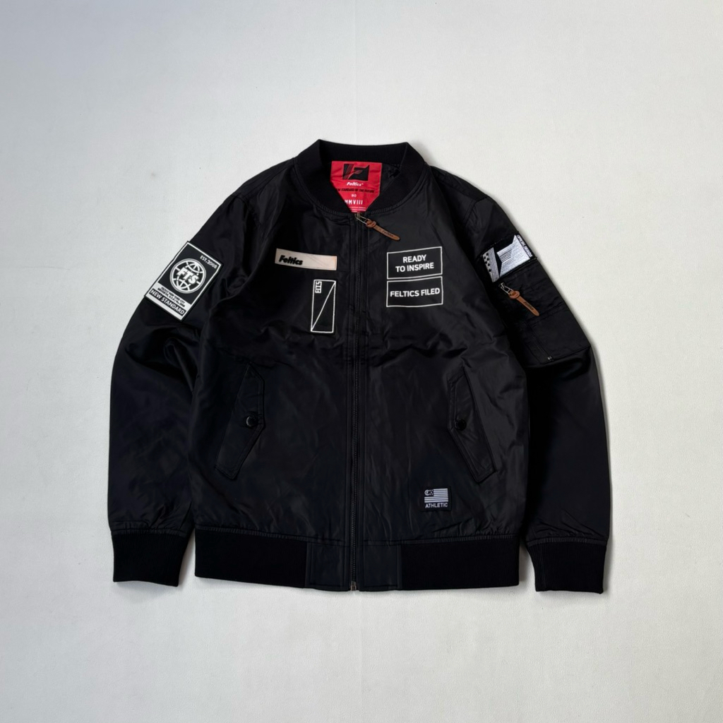 Men’s Bomber Jacket Feltics Black