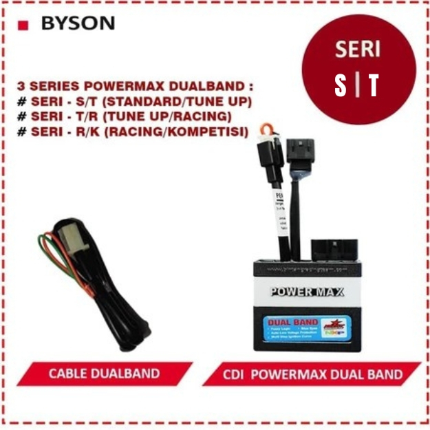 CDI POWERMAX BRT Yamaha BYSON Karbu Karburator CDI HYPERBAND DUALBAND BRT