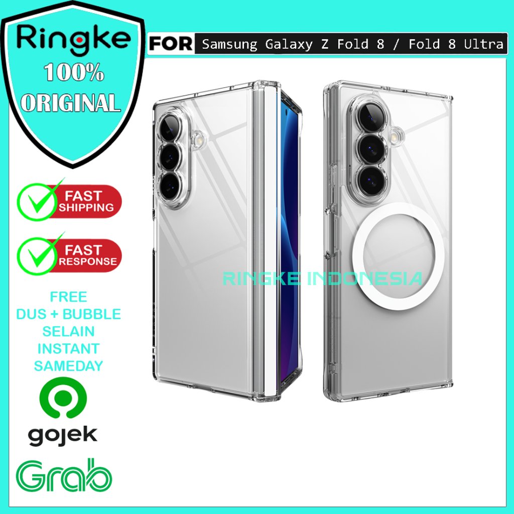 Case Samsung Galaxy Z Fold 8 / Z Fold 8 Ultra Ringke Fusion Flap Hybrid Magnetic MagSafe Ultra Thin 