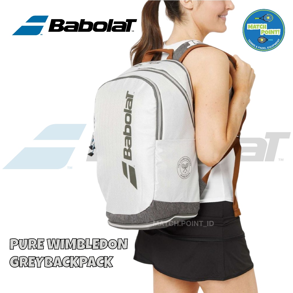 Tas Tenis / Tas Tenis Babolat / Babolat Backpack Grey / Babolat Bag / Babolat Tenis