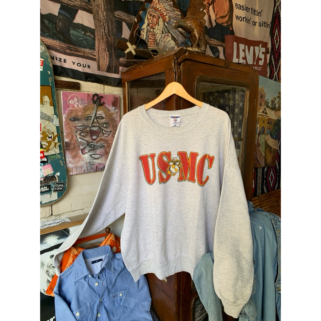 usmc crewneck