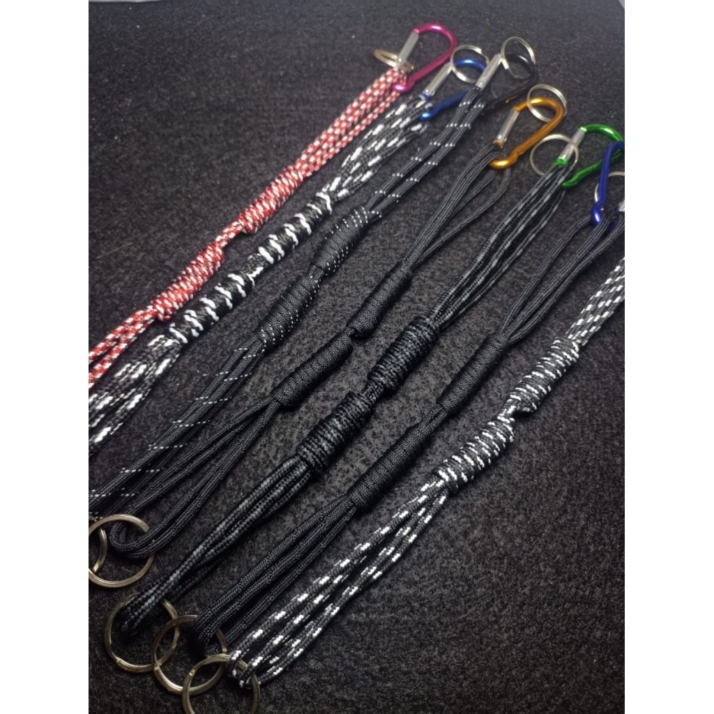 tali dompet anyaman paracord prusik paracrust