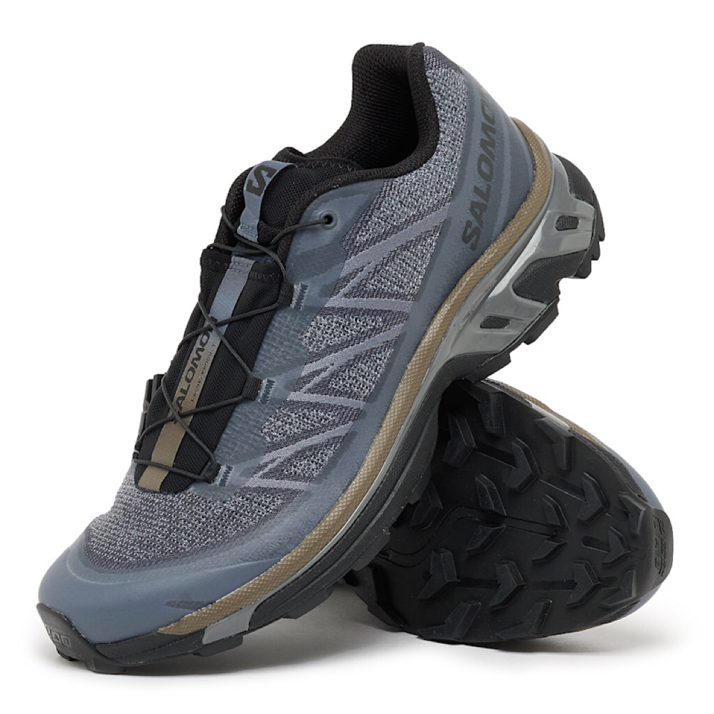 Sepatu Hiking Salomon XT 6 Shadow Blue Night Grisaile Stone Grey