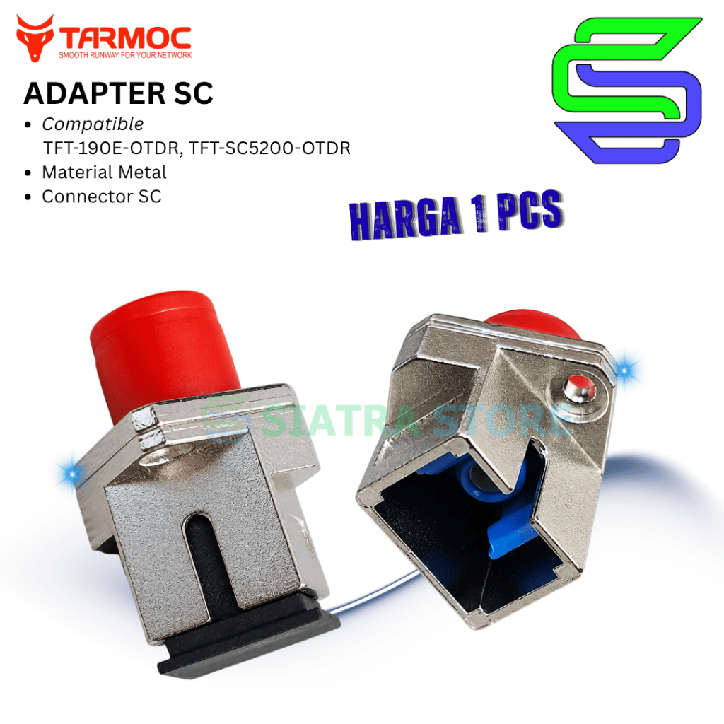 Fiber Optic SC Adapter for Tarmoc TFT-190e-OTDR & TFT-SC5200-OTDR| SC Converter tool FO