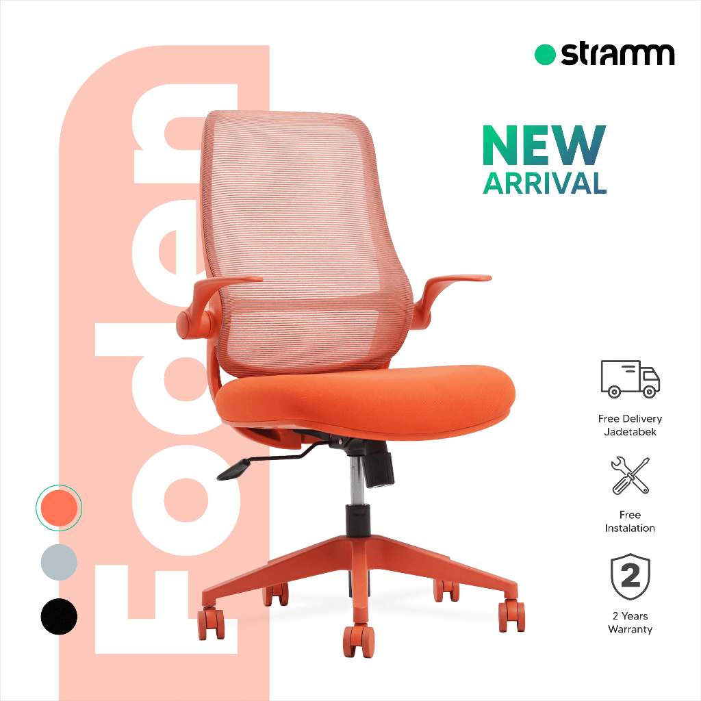 Kursi Kantor Ergonomis Stramm Foden