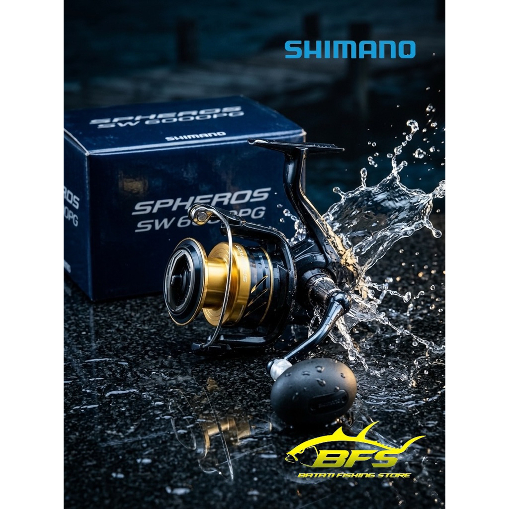 reel shimano spheros SW 6000PG