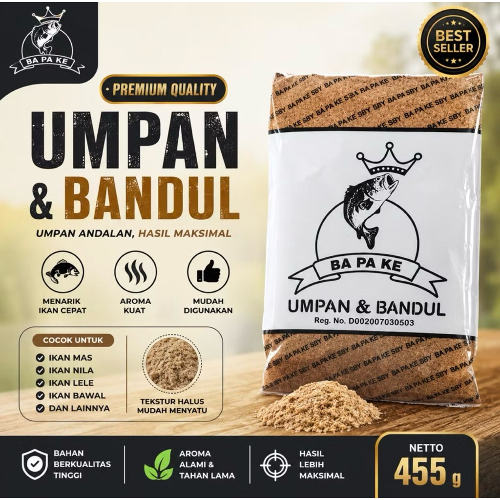 Pelet Umpan & Bandul Bapake