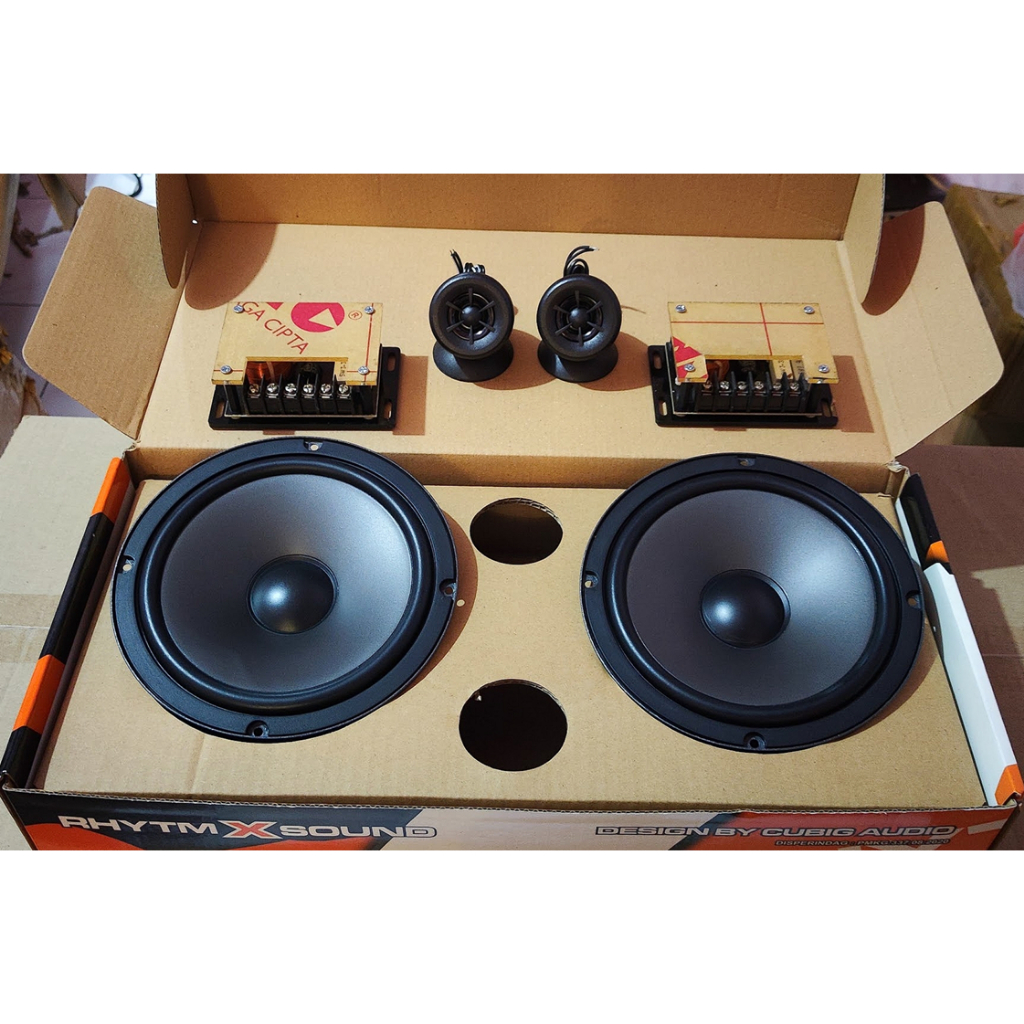 SPEAKER SPLIT 2 WAY CUBIG RHYTM XSOUND