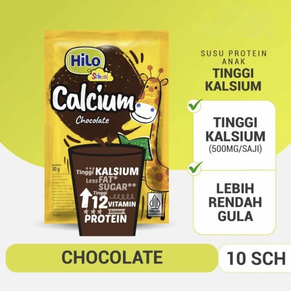 Susu Hilo School Sachet isi 10Sachet