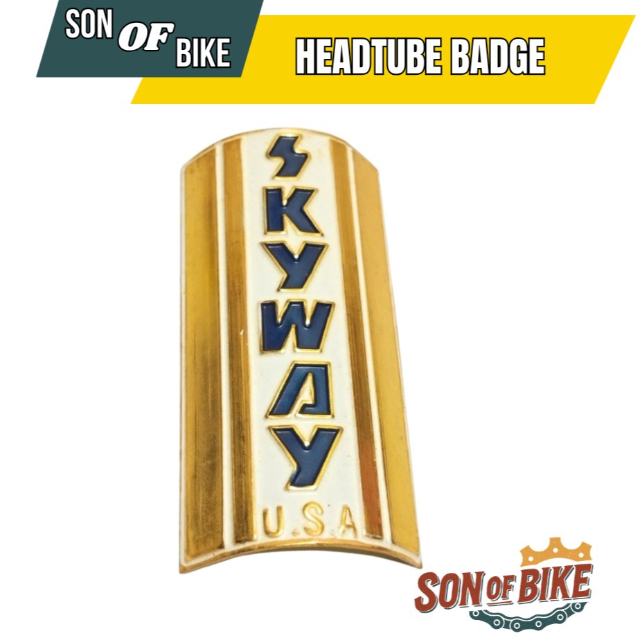 Plat/Eblem HeadtubeBMX.SKYWAY