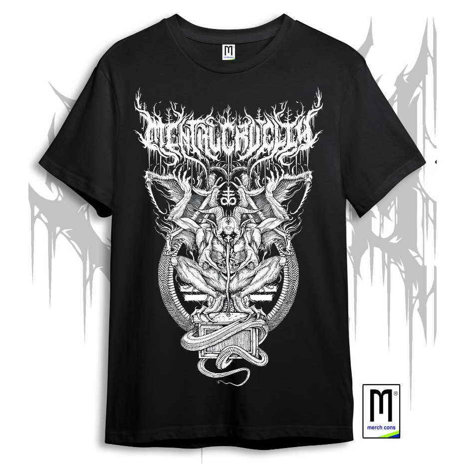 KAOS T-SHIRT MENTAL CRUELTY SEDITIOUS TONGUE | TAG MERCHCONS | BOOTLEG | KAOS BAND | KAOS METAL | KA