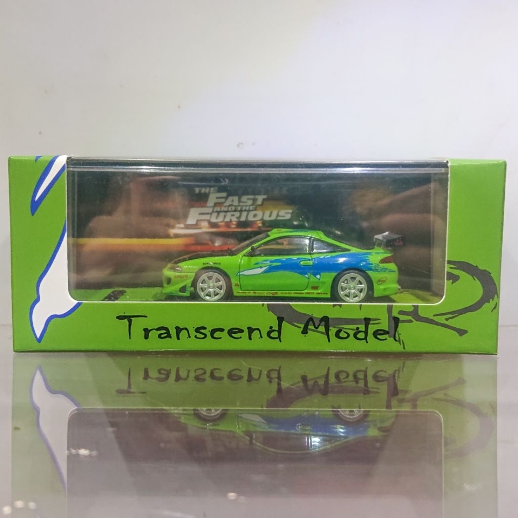 Transcend Model 1/64 Mitsubishi Eclipse Fast & Furious