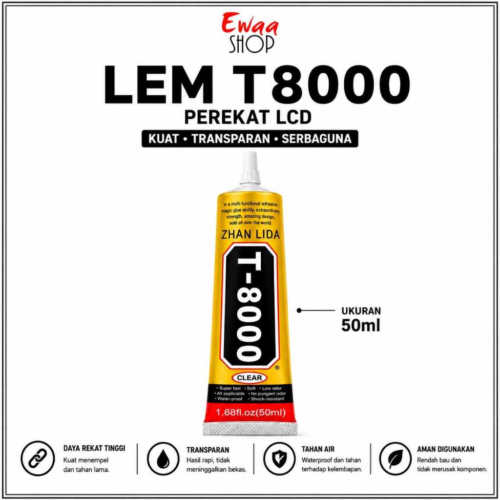 LEM LCD LEM TOUCHSCREEN T8000 50 ML