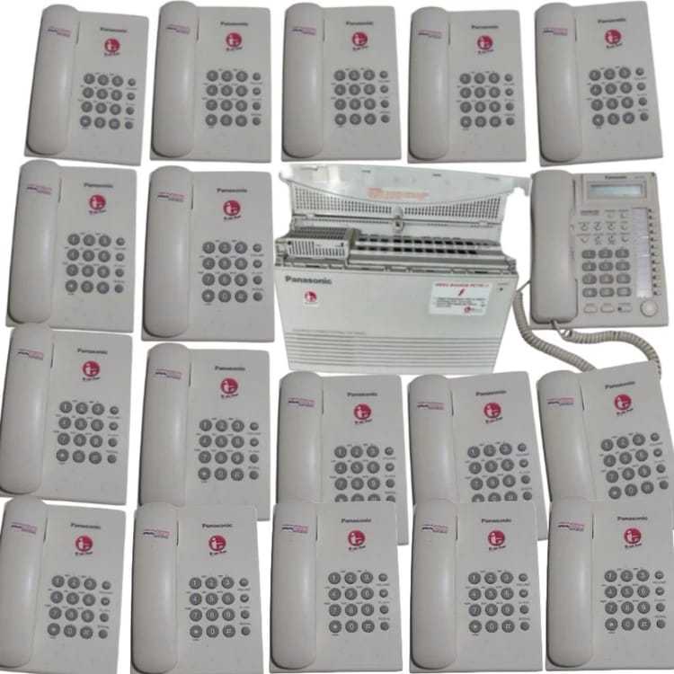 Paket PABX PANASONIC KX -TA616 + 24 Pesawat Telepon