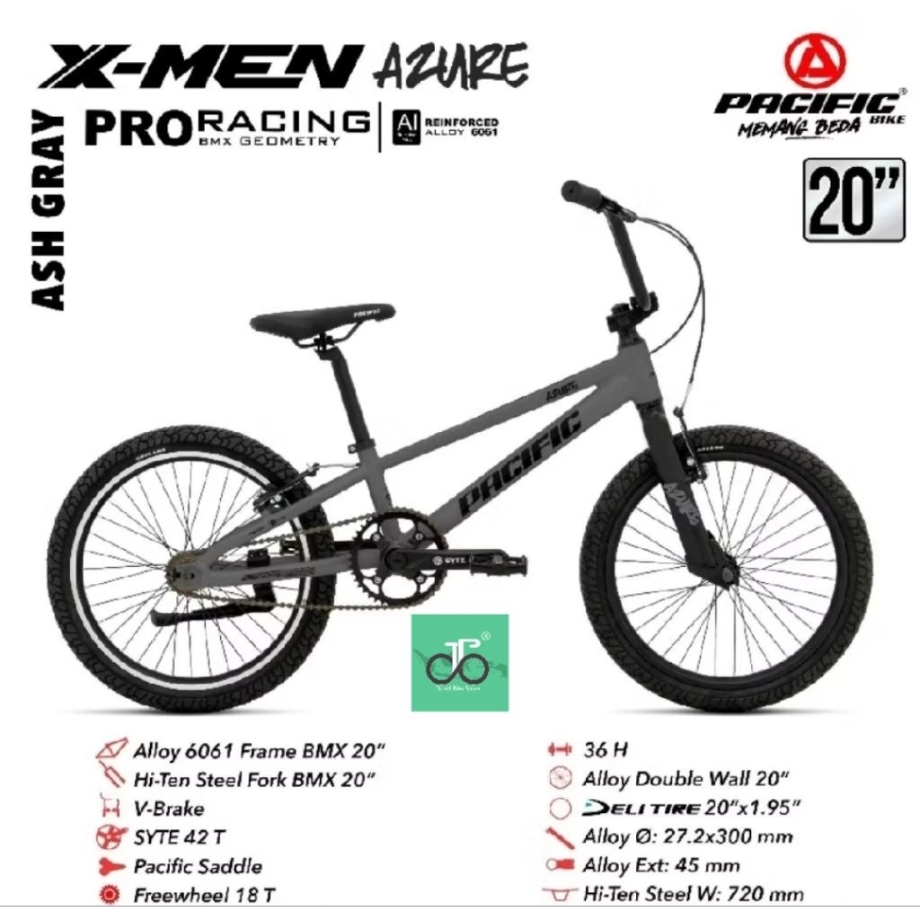 Sepeda Bmx 20" Pacific XMen Azure X-Men Azure NEW (X MEN Azure)
