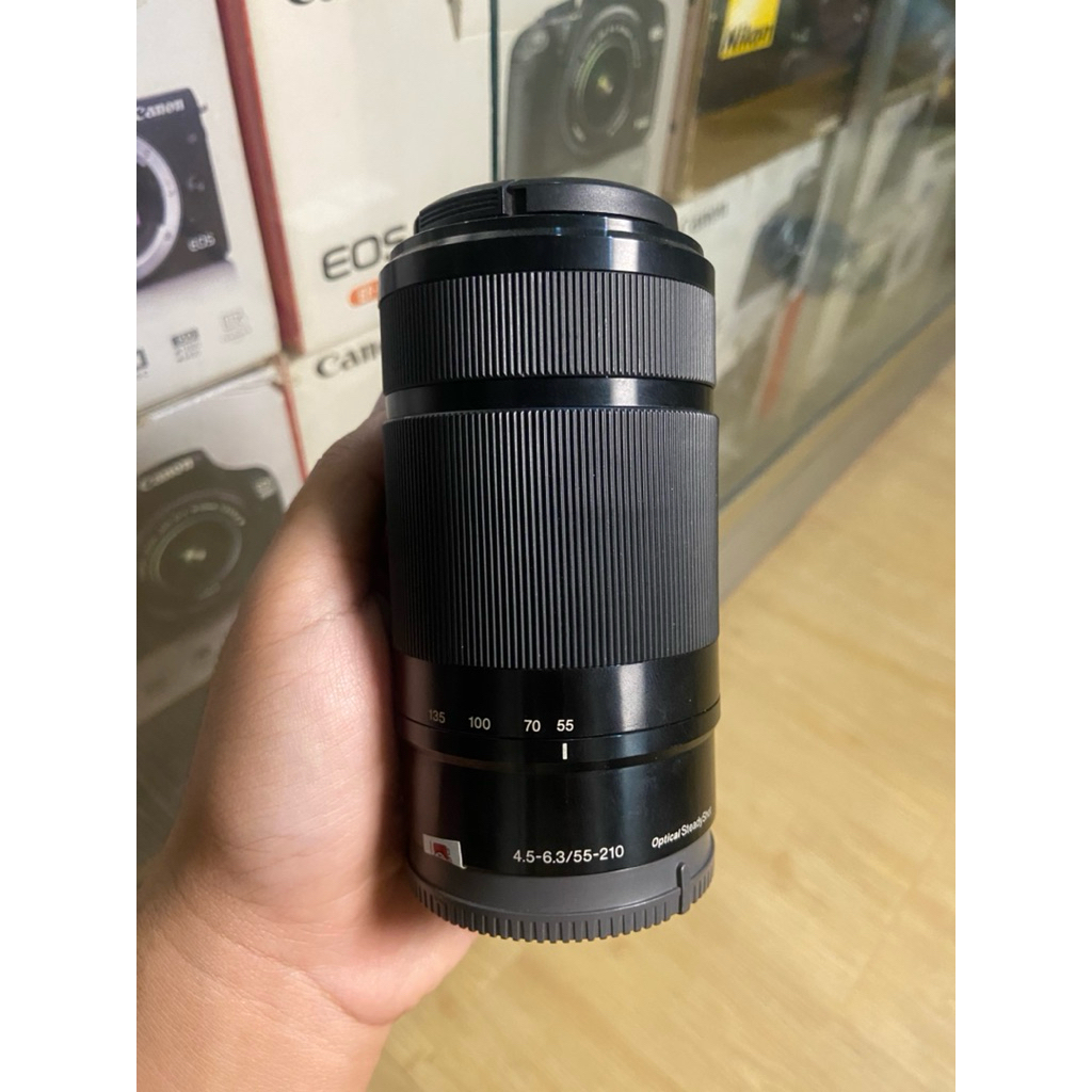 Lensa Sony 55-210mm OSS Bekas Kondisi Aman