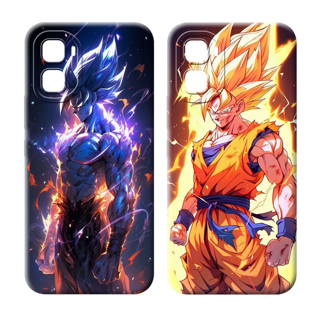 Case Kompatible For Hp Infinix GT 50 Pro 5G - Bumper - Motif DragonBal -Procamera - Fashionable - Ca
