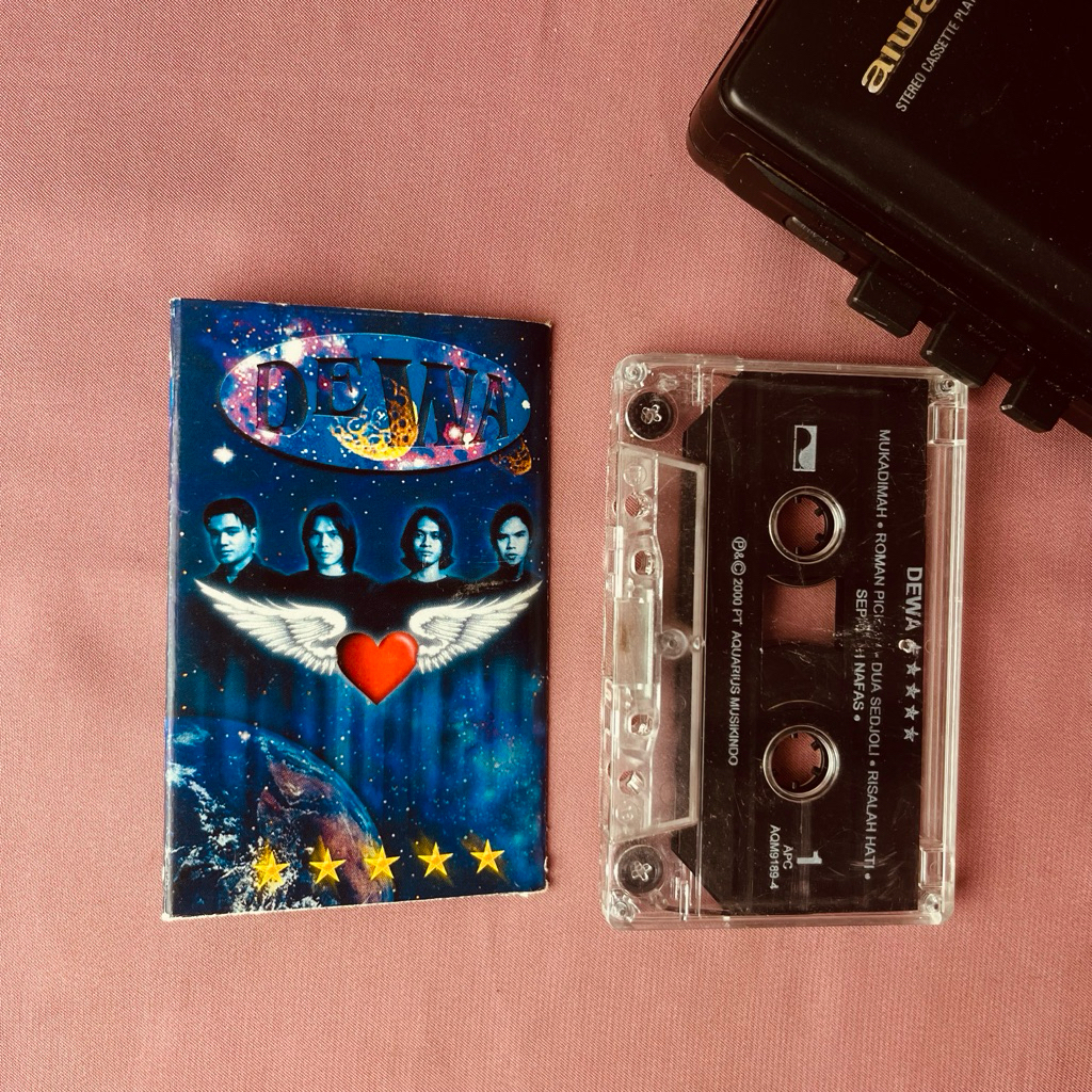 Kaset Pita Dewa 19 Bintang Lima Original Rock Indonesia