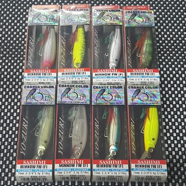 Lure YO-ZURI SASHIMI MINNOW FW (7cm / 5,5gram) FLOATING