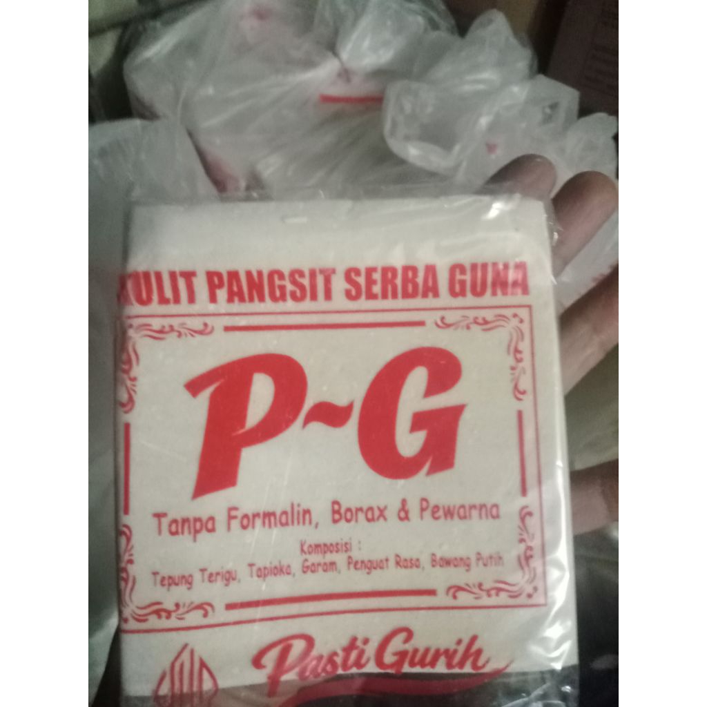 Pangsit PG 500 Gram: Rajanya Camilan Gurih! Tekstur super renyah dan rasa guri