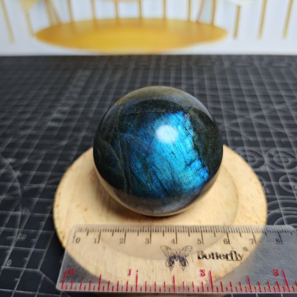 Batu Natural Labradorite Sphere (4) Asli Batu Alam