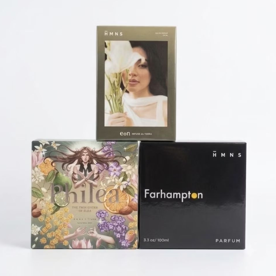 (READY NEW) HMNS x Amanda Zahra EON | HMNS x Tsana Philea | HMNS Farhampton EDP 100ml