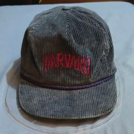 Topi Harvard, Snapback, Ropehat, Codoray, vintage, Made in USA, Official tag Somerset