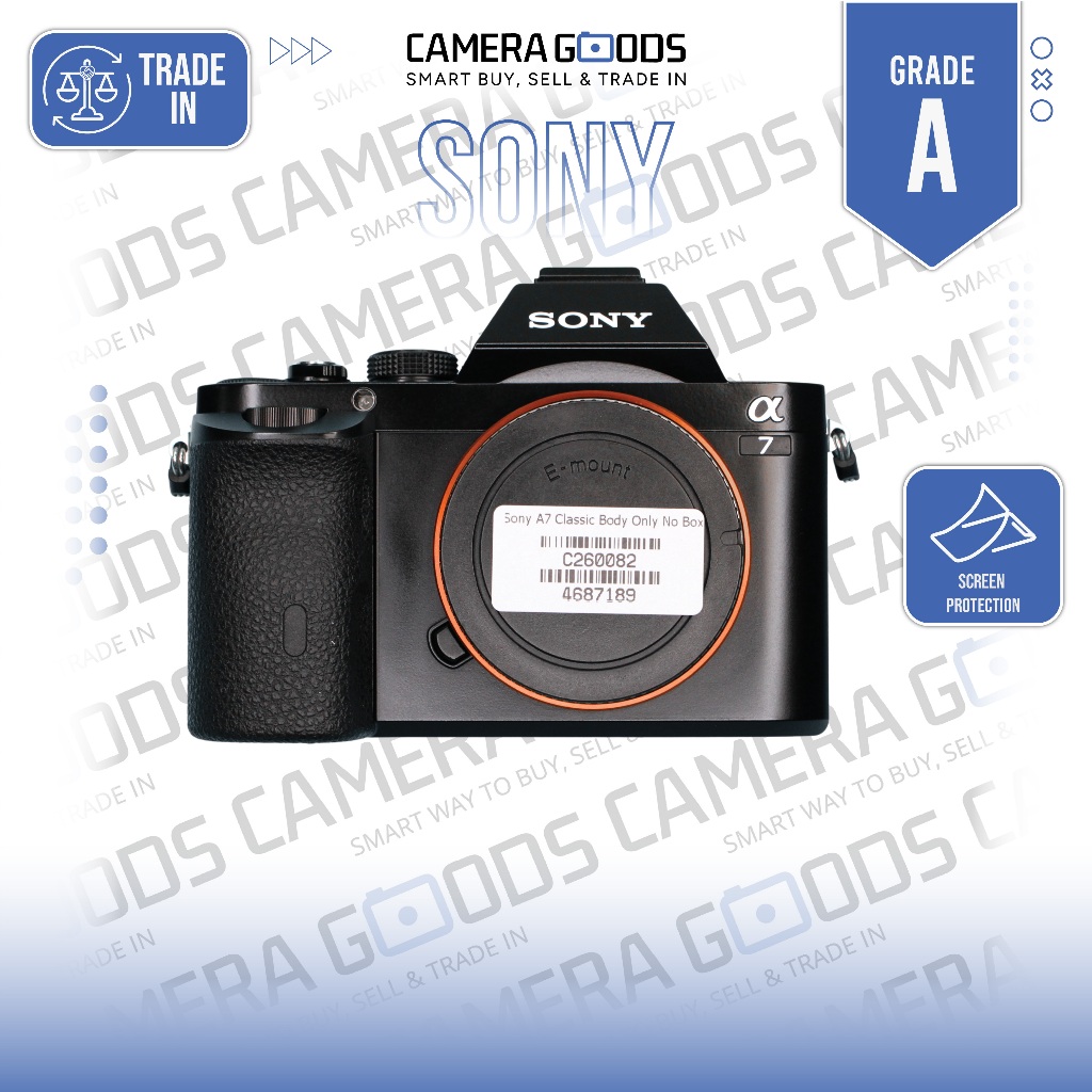 Sony Camera Alpha A7 Classic Body Only - Grade A - C260082