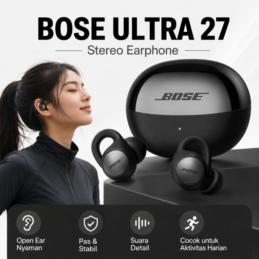 Bose ULTRA 27 Earbuds ANC Noise Cancelling TWS Earphone