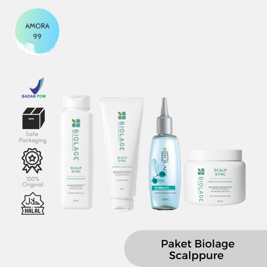 Matrix Biolage Scalppure Scalp Sync Shampoo Anti dandruff 200 ml || Matrix Biolage Scalppure Conditi